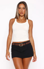 Selfish Behaviour Mini Skort Black