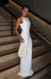 Country Club Maxi Dress White