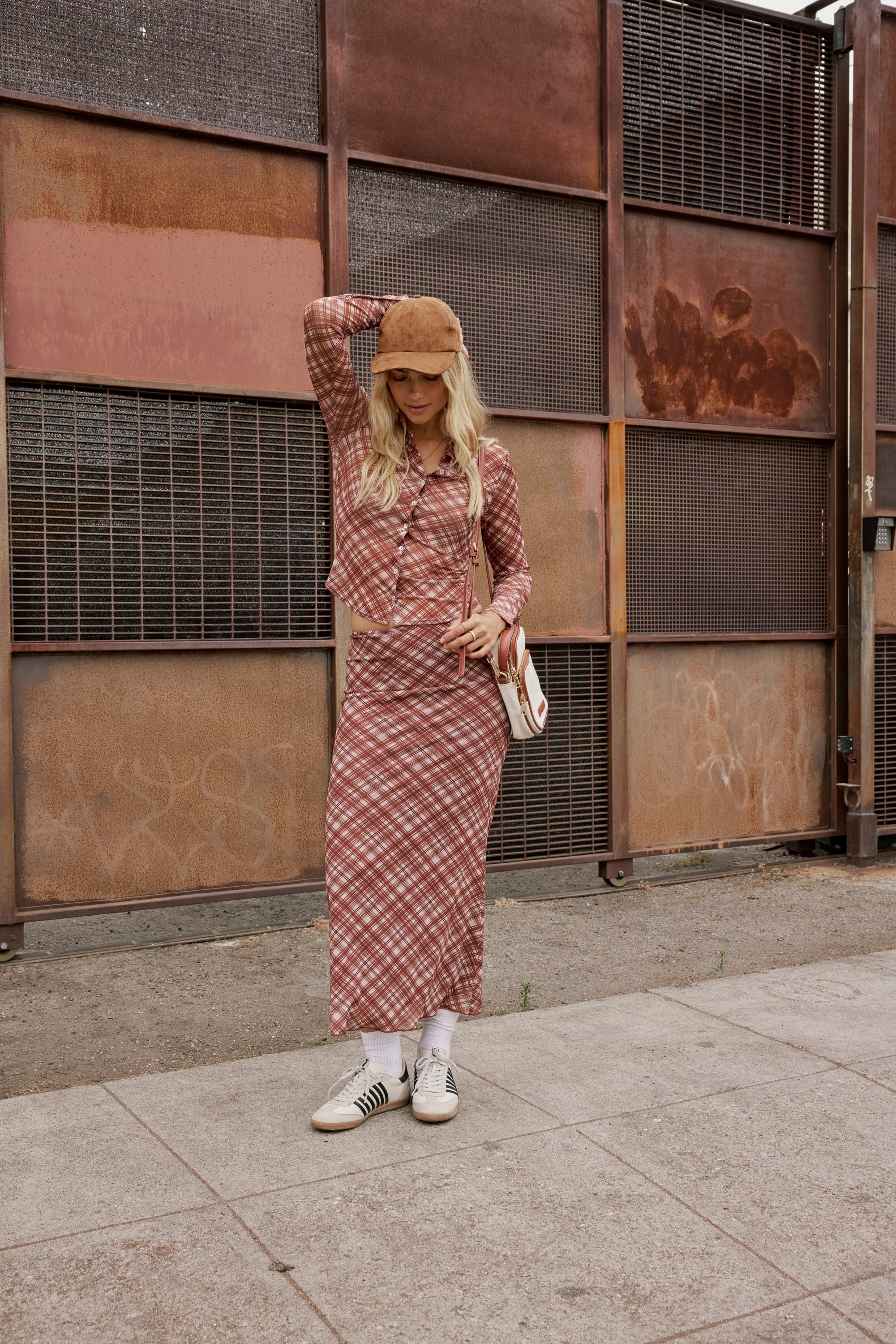 Pinot Plaid Blouse