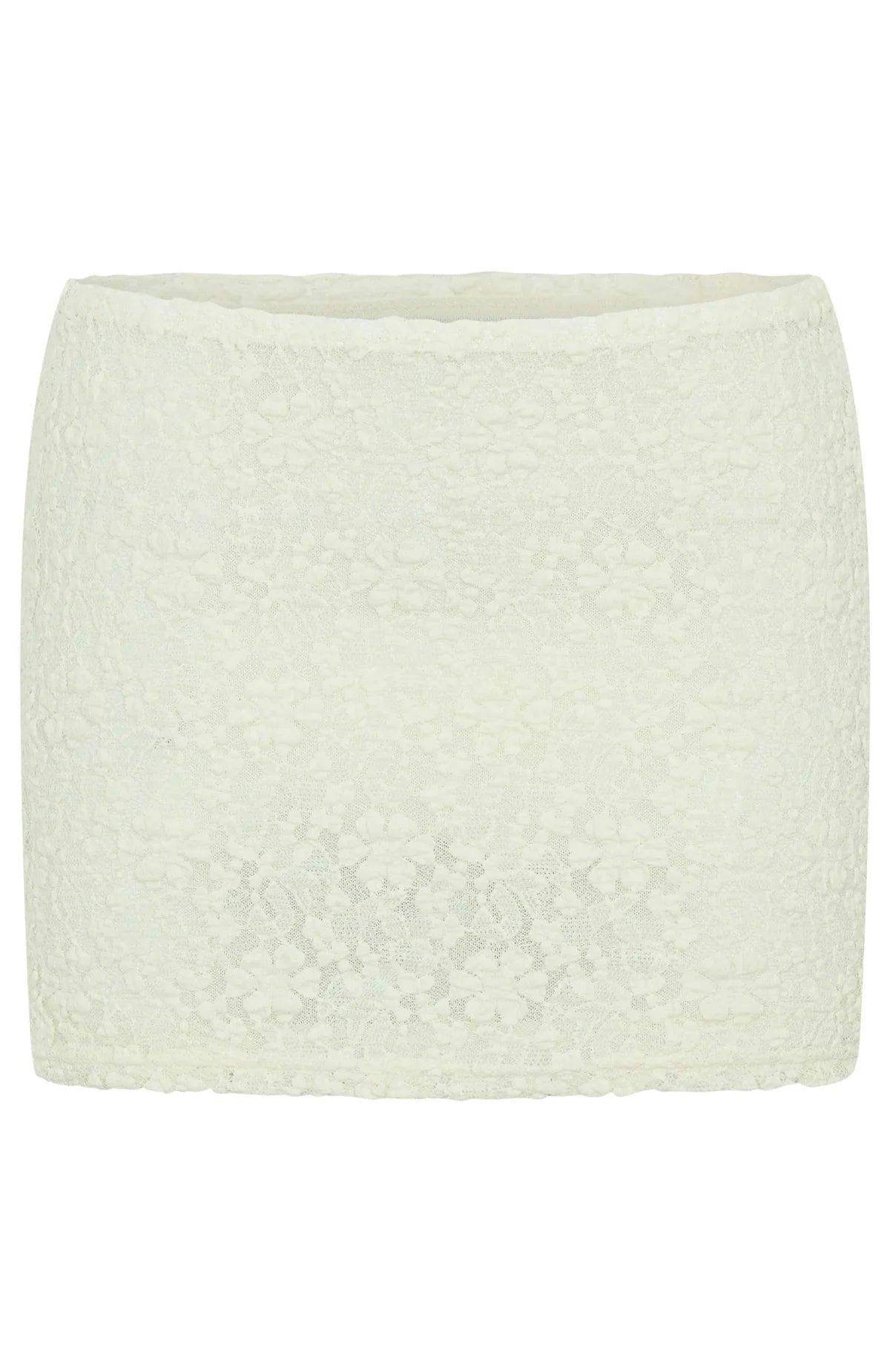 Leave An Impression Mini Skirt Cream