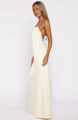 Amore Maxi Dress Lemon