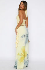 Our Love Maxi Skirt Lemon Blossom