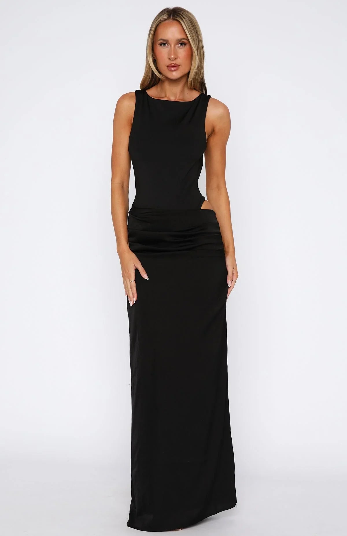 Moonlight Muse Maxi Dress Black