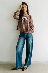 Jemma Plaid Blouse