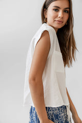 Isla Sheer Blouse in Ivory
