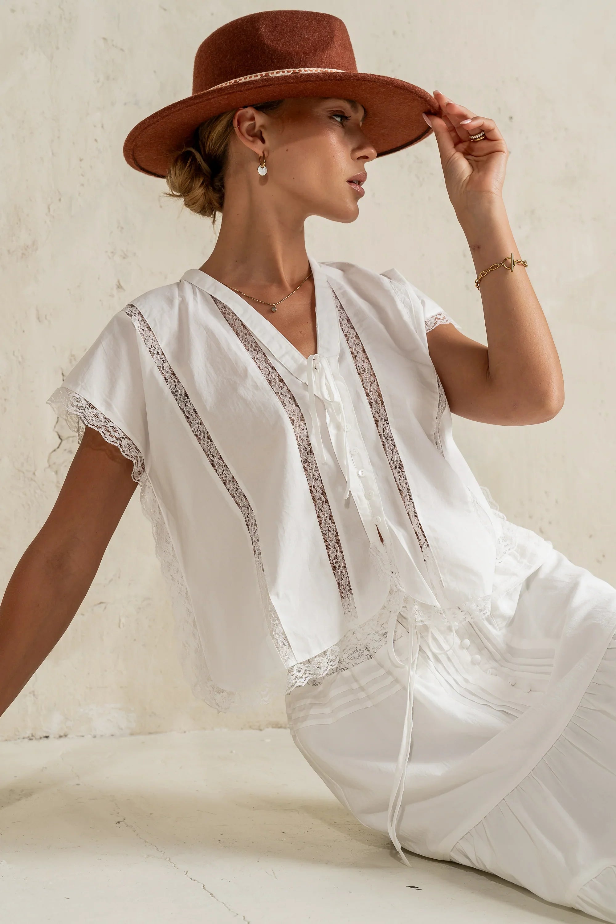 Sadie Lace Blouse